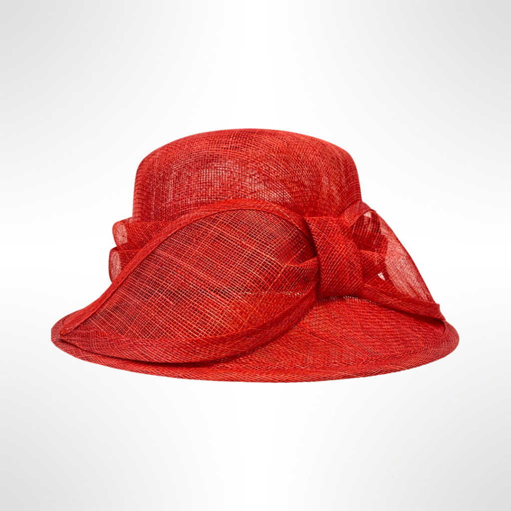 JAY PASK red sinamay hat – Jay Pask